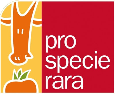 ProSpecieRara-Logo – Gütesiegel 2026 Dunkle Biene